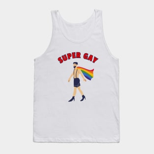 Super Gay Pride LGBTQ+ Tank Top